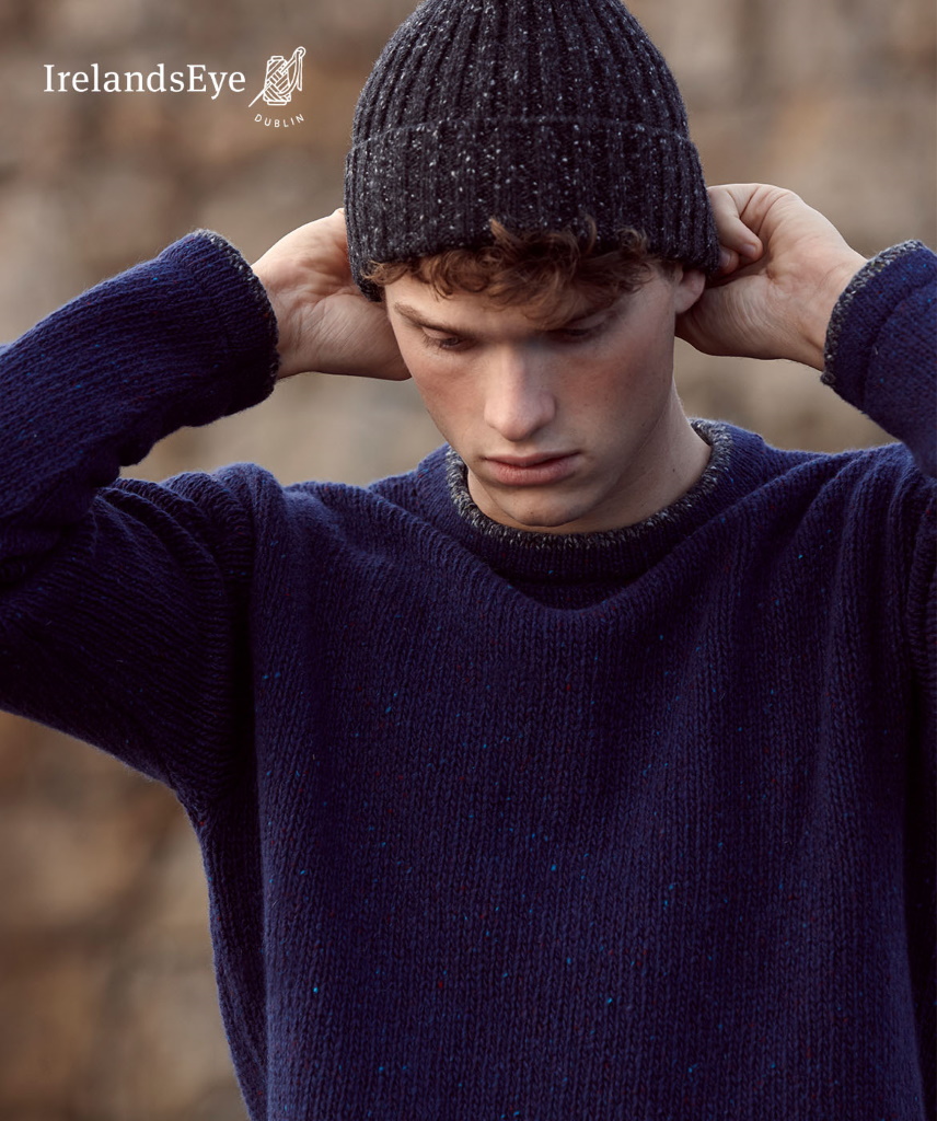 A469-Roundstone-Sweater_Night-Sky-with-A682-Luxe-Ribbed-Hat_Charcoal