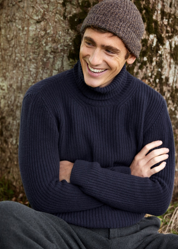 C233-Fishermans-Rib-Polo-Neck-in-Midnight-and-C245-Beanie-Hat